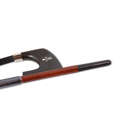 3/4 Upright Double Bass Bow German style Black Natural Horse Hair - Picture 4 of 7