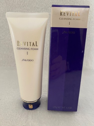 SHISEIDO REVITAL CLEANSING FOAM I for Normal to Oily Skin 125g New in Box w/Seal