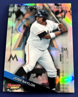 2015 BOWMAN'S BEST TOP PROSPECT REFRACTOR R/C #TP-24 ''JOSH NAYLOR'' (MARINERS) NM