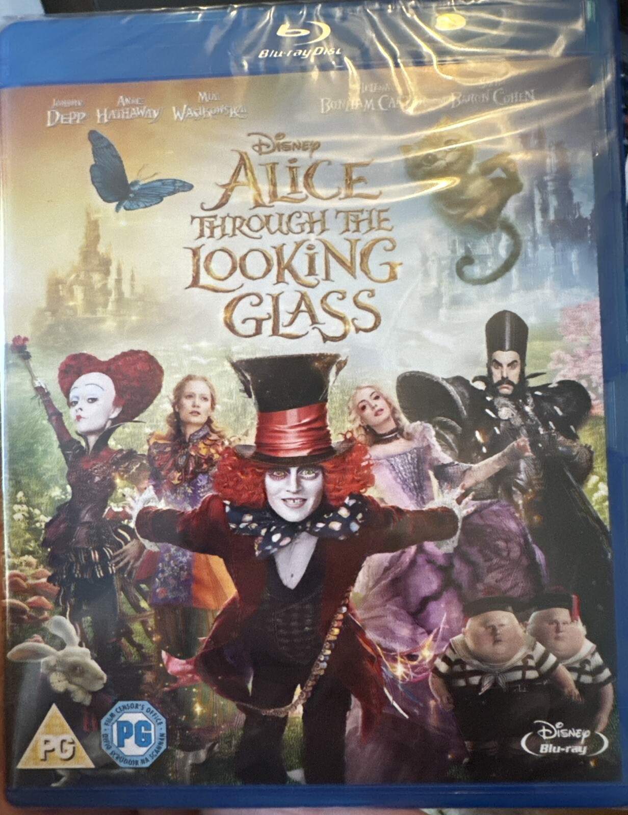 Alice Through The Looking Glass (Blu-ray, 2016)