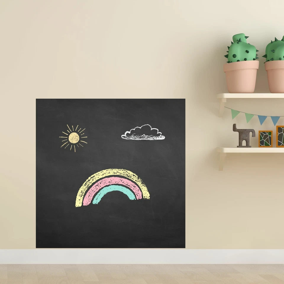 0,5 - 5 m selbstklebende Tafelfolie/ Kreidefolie inkl. 3 Stück Kreide 1m Breit - Bild 4 von 4