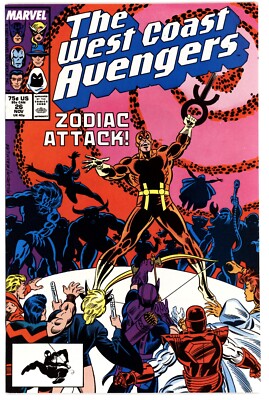 West Coast Avengers #26 NM- 9.2 1987 Al Milgrom Cover