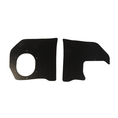 Kick Panel Board for 1962 Pontiac Bonneville W/ A/C Painted Cardboard Black