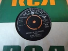 ELVIS PRESLEY ~ Crying In The Chapel ~ Original Vintage 45rpm Record in Canada