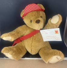 Hallmark Teddy Bear XOXO Valentine's Day Letter Post Office Worker Delivery NWT