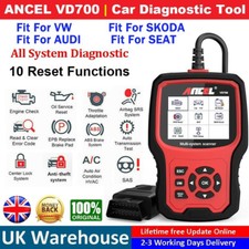 ANCEL VD700 For VAG OBD2 Scanner Full System Diagnostic tool Code Reader ABS SRS