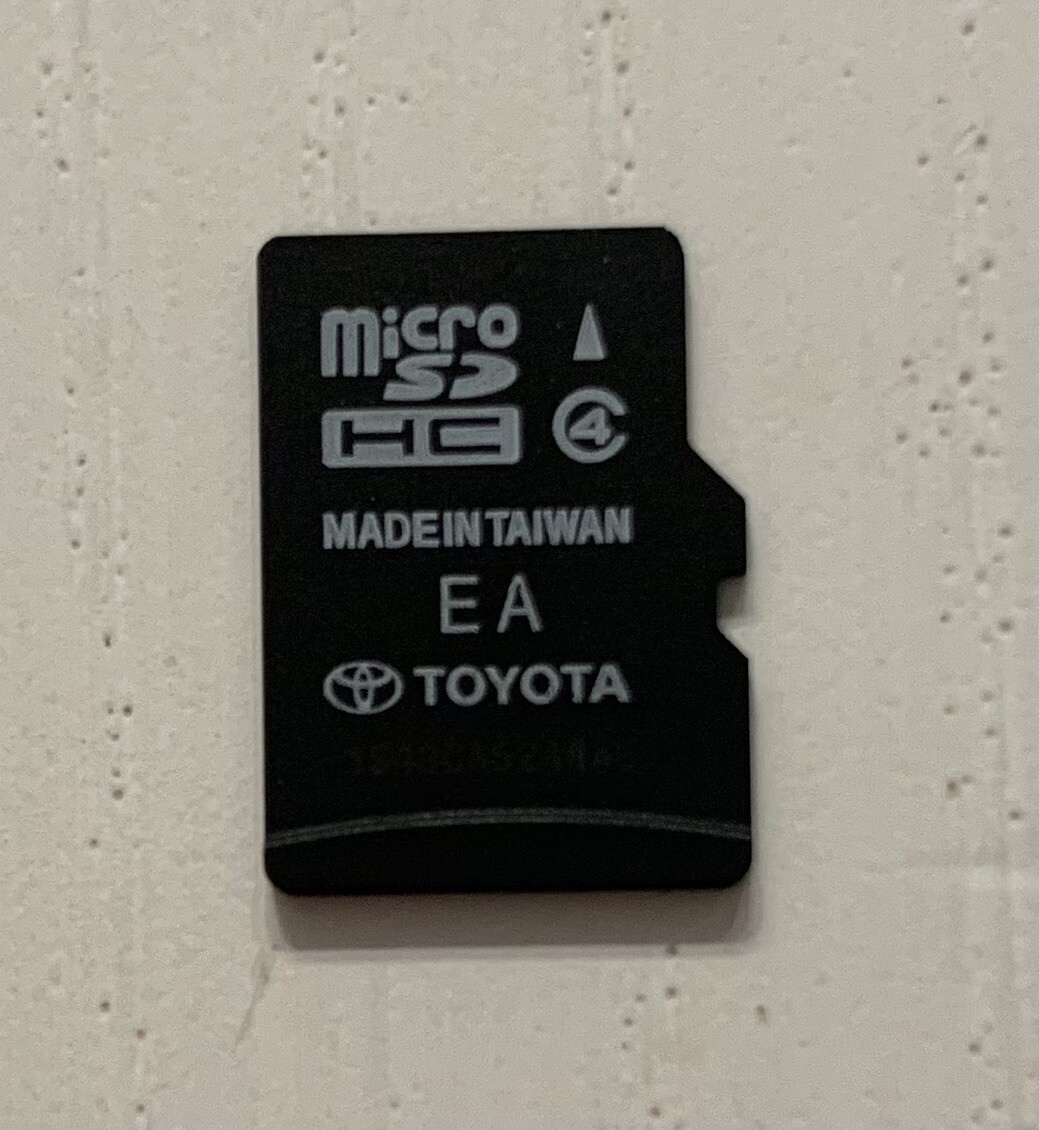 Toyota Navigation Micro SD Map Card 86271 Oe183 OEM for sale