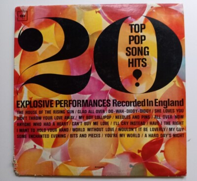 Various Artists - 20 Top Pop Song Hits! LP (D 63) 1965 Columbia Records Club