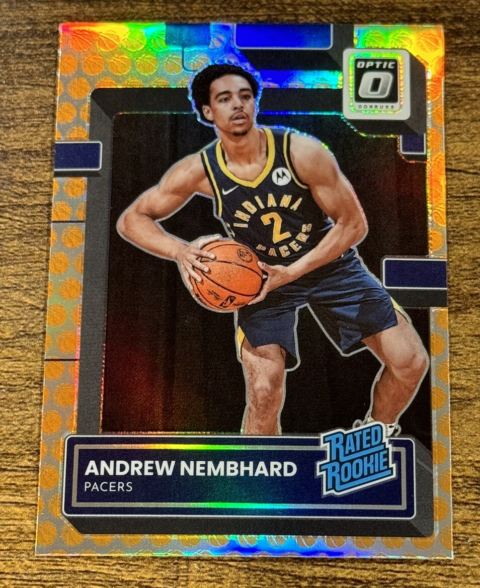 2022-23 Donruss Optic #230 Andrew Nembhard Basketballs Parallel Rookie RC SSP