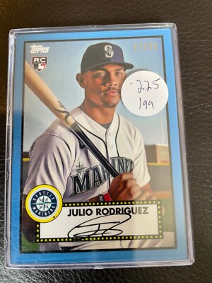 【美品】Julio Rodriguez_オンカードサイン_マリナーズ 2022 Topps Gold Label Julio Rodriguez Rookie Framed Auto RC #FA