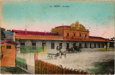CPA AK SETIF La Gare ALGERIA (1389498)