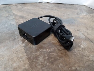 Genuine MSI ADP-65SD B USB-C 65W 20V 3.25A Laptop AC Power Adapter Charger -RS