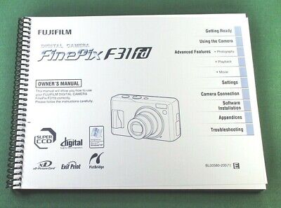 Fujifilm FinePix F31FD Owner's Manual: 180 Pages Fujifilm FinePix F31FD Owner's Manual: 180 Pages