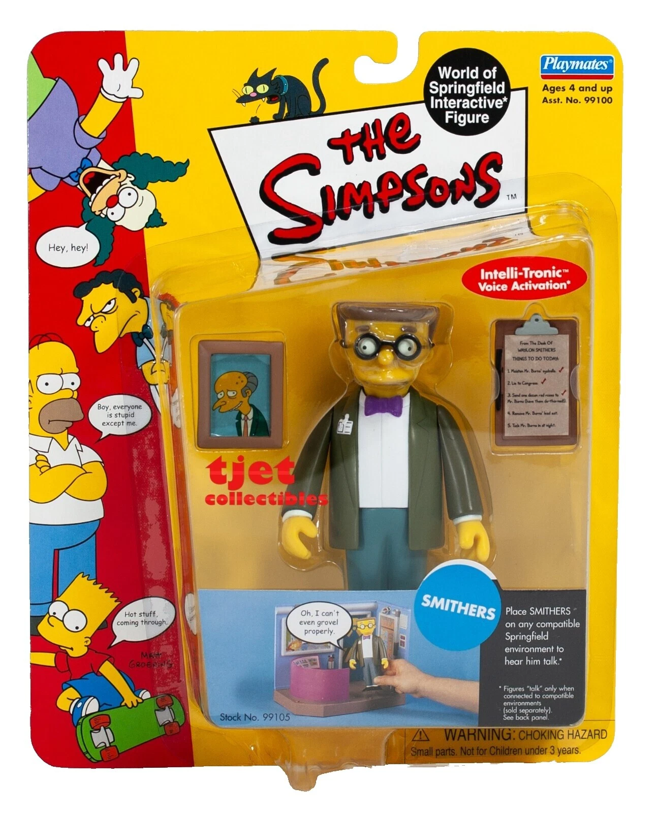 Playmates Toys Action Figure Mr. Burns Action Figures & Accessories