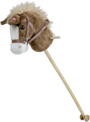 Happy People Steckenpferd mit Sound und Halfter Pferd Spielpferd Hobby Horsing