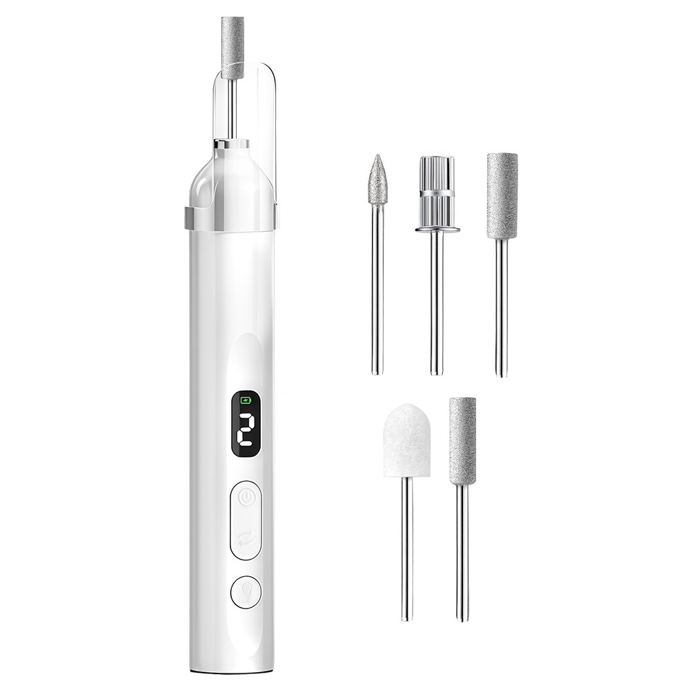 Electric Nail File Drill Portable USB Manicure Pedicure Machine Set Professional