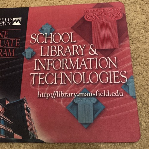 Mansfield University Online Graduate Program School Library & IT Mouse Pad - Picture 3 of 4