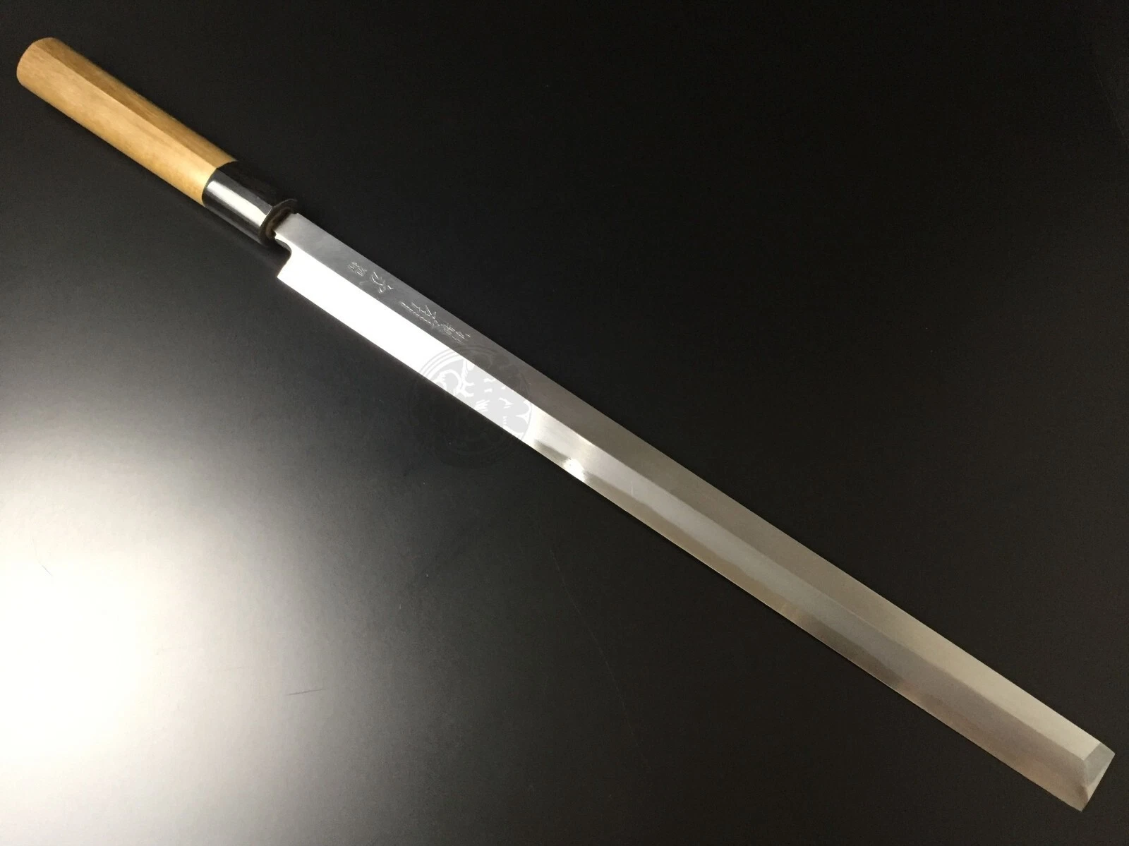 Japanese Chef Knife Aritsugu Takohiki Betsuuchi 360 mm 14" Blue Steel Sashimi