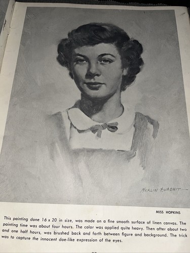 How to Use Color in Portraits Merlin ENABIT Instruction Book Walter T Foster - Picture 3 of 5