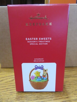 2020 Hallmark Keepsake Easter Sweets Seasons Treatings Ornament New in box!