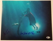 GUILLERMO DEL TORO + VANESSA TAYLOR Shape of Water 11x14 Photo 4 Beckett BAS COA