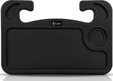 Econour 2 in 1 Car Steering Wheel Desk, Tray for Laptop Car Mount with Pen Holde