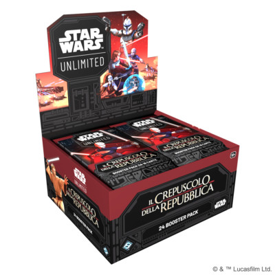 Star Wars: Unlimited - Twilight of the Republic Booster Display (24 Booster) -