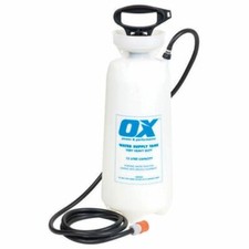 Ox Tools OX15L Pro 15l Heavy Duty Water Supply Tank Bottle For Sawing Drilling 