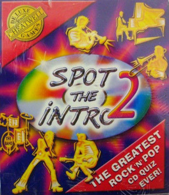 Various - SPOT THE INTRO 2 UK 2001 CD FATBOX INC. SCORE PAD CHEATWELL GAMES CD