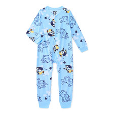 Bluey Girls Union Suit Pajamas - Size 4-5