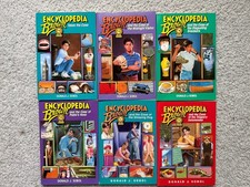 Encyclopedia Brown #10, #13, #18, #20-22 by Donald J. Sobol (1990s) - LIKE NEW