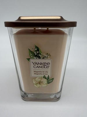 NEU Rare Discontinued Yankee Candle Elevation Magnolia & Lily 552g 2 Docht Boxed