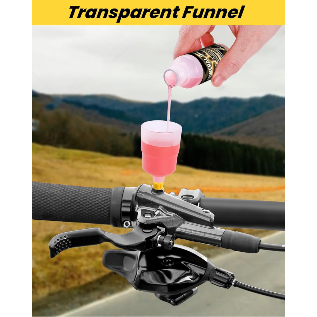 Brake Bleed Kit for Shimano,TEKTRO,TRP Hydraulic Disc Brakes 180 ML Mineral...