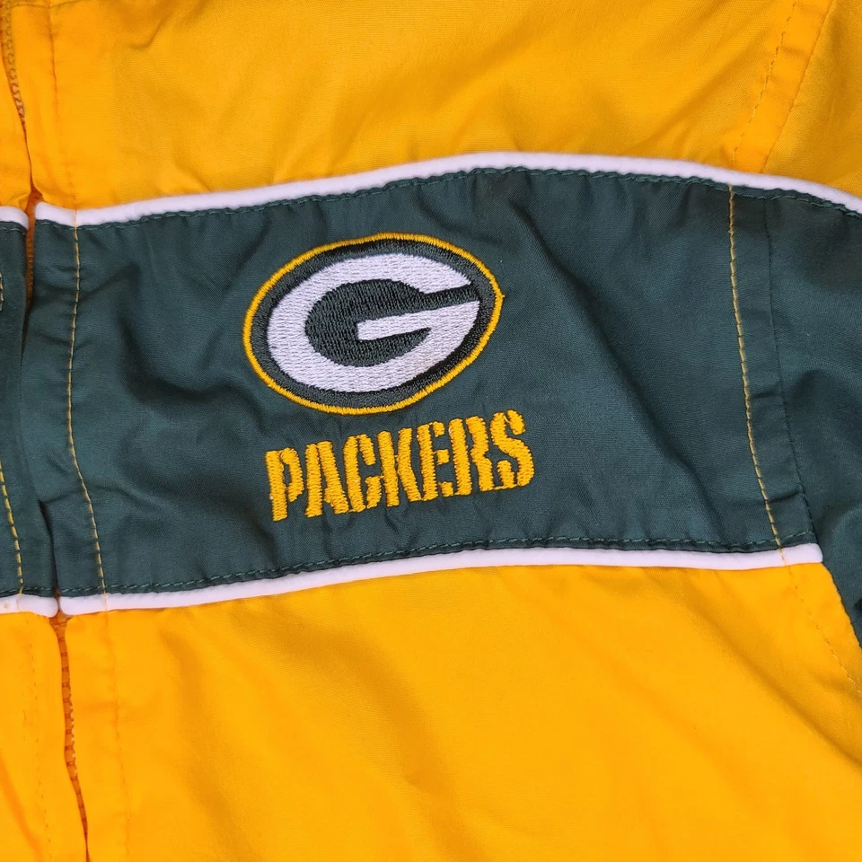 NFL Green Bay Packer Juvenil Abrigo Chaqueta Cortavientos 24 Meses Foto 2 de 4