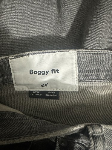 H&M Baggy Fit Jeans - Gray - Picture 3 of 3