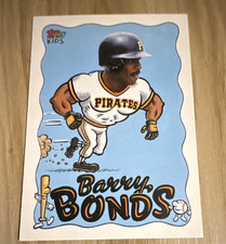 Topps 1992 Kids Barry Bonds #21 Pittsburgh Pirates MLB Baseball Card