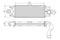 LadeluftküHler Valeo 818390 Aluminium FüR Iveco Daily 4 35C15 35C17 35S17 35C18