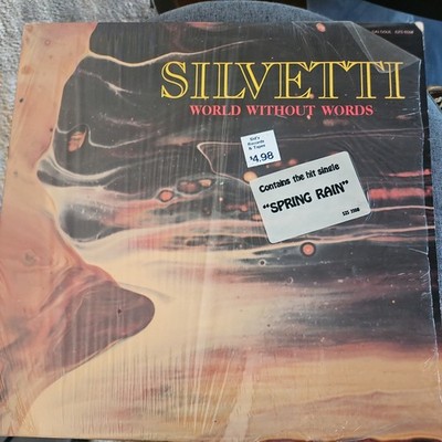 SILVETTI World Without Words LP Salsoul NM Bossa Nova Soul w/ Spring Rain RARE