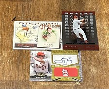 Scott Rolen Cardinals Tier One Signed /75- Gamers/ Hometown Heroes (3) Card Lot!