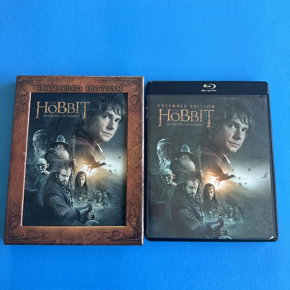 The Hobbit: An Unexpected Journey (Extended Edition) (Blu-ray) Used Great Cond - Image 2 of 4