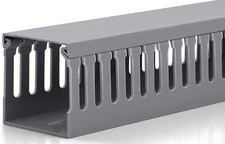 3x3in Cable Raceway, 6.6FT(2xL3.2FT) Large Wire Tray, Cord Hider for Network Cab