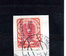 Österreich 1921 Lokalausgabe Burgenland; Austria local issue