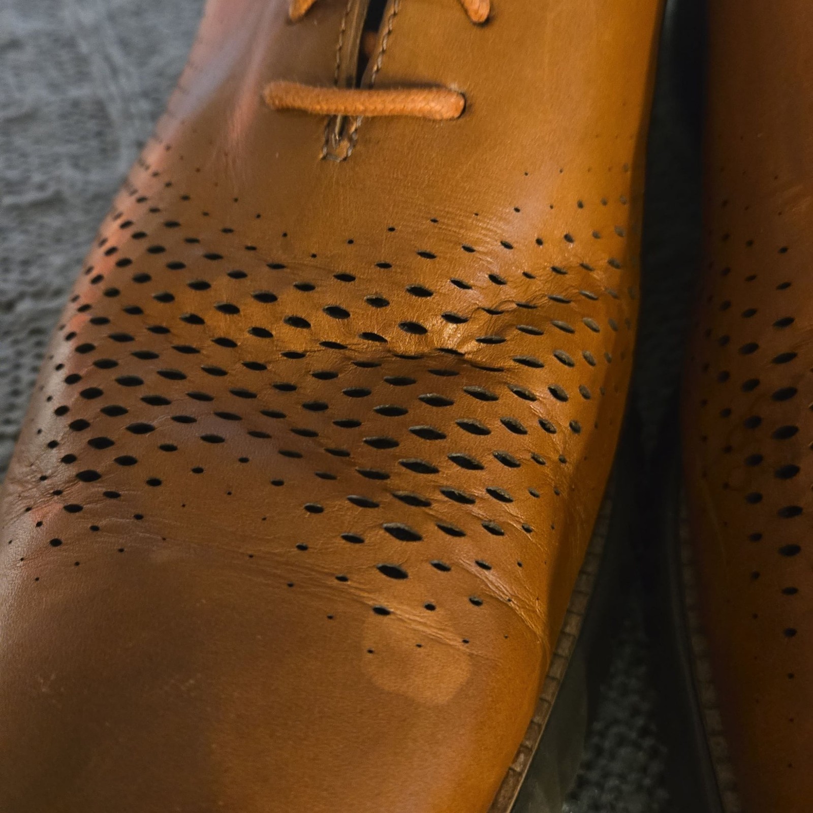 SAOLA COLE HAAN Scarpe a coda di rondine 2 Zerogrand LSR da uomo taglia 13 colore cognac