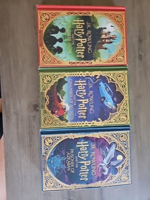 Harry Potter Minalima Trilogy Hardcover Books