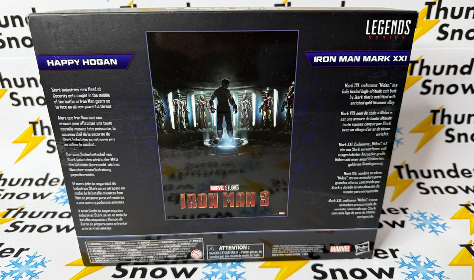 ⚡️ ️ Marvel Legends Box Set Iron Man 3 The Infinity Saga Happy Hogan ...