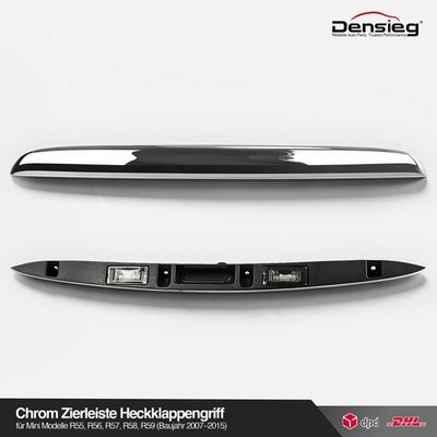 Densieg Heckklappengriff Griffleiste Chrom 51132753603 für Mini R55 R56 R57 R58