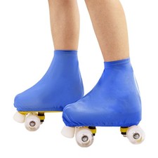 Skate Boot Covers Waterproof Accessories for Skating Size Large, Blue