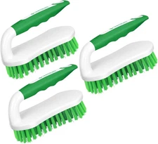 Scrub Brush, Heavy-Duty Scrub Brushes for Cleaning with Stiff Bristles Cleaning