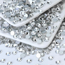 1440PCS SS6 Flatback Rhinestones, Glass Crystal Gems for Nail Art and Craft Clot