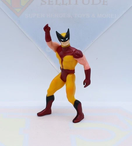Mattel Secret Wars Wolverine Vintage 1984 Marvel Original Action Figure ~Stains